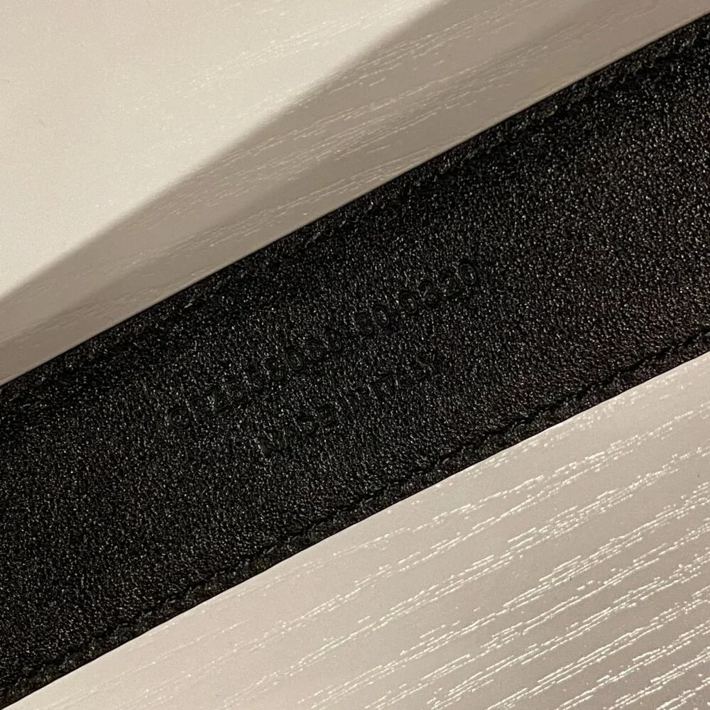 YSL Belt in Smooth Calfskin Black - Picture 4 of 6